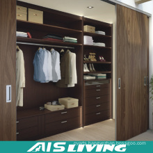 Hot Sale Design Style Solid Wood Wardrobe Closet (AIS-W64)